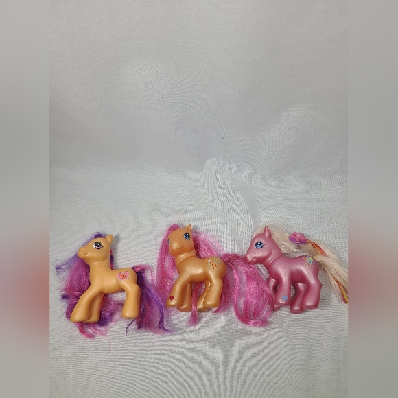 My Little Pony G3 Pinkie Pie Glitter, Sparkle Works Glitter 2002, Scootaloo 2008 - Picture 2 of 10